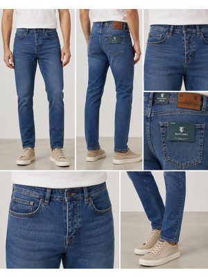 Craft Comfort Mavi Tintli Kot Pantolon 30-40