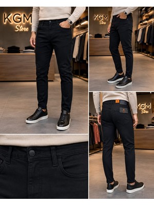 Craft Icon Oscar Dar Paça Erkek Kot Pantolon
