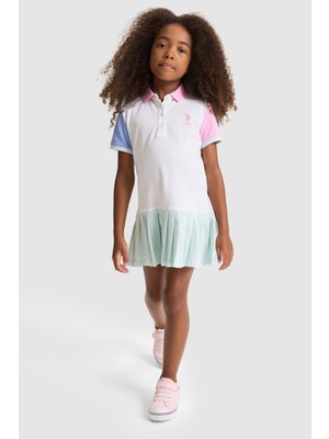 U.s. Polo Assn. Kız Çocuk Nil Elbise (Örme) 50320459-VR083