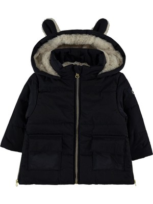 Civil Baby Pelüş Kulaklı 6-18 Ay Mont - Lacivert