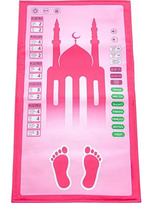Brf Store Yavuzsell Ihvan Online Benim Seccadem Çocuklar Için Sesli Konuşan 7 Dilde Namaz Kıldıran Seccade Pem