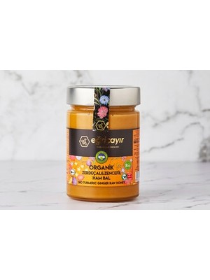 Montreal Organik Zerdeçal Zencefil Ham Bal 415 G ( 1 Adet )