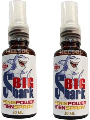 Bezos Bıg Shark Power Sertleşme Bakım ve Masaj Spreyi 30 ml x 2 Adet