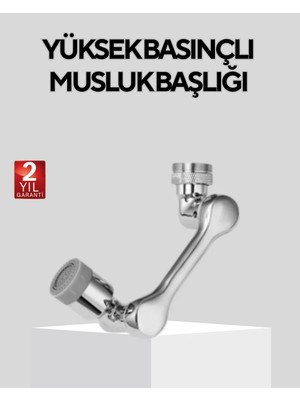 Brf Store Yavuzsell Döner Musluk Başlığı Çok Açılı Robotik Kol Su Tasarruflu