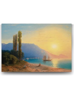 Brf Store Yavuzsell Ivan Ayvazovski - Deniz Tablosu - 75X50CM