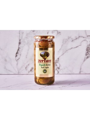 Montreal Organik Kırma Yeşil Zeytin 475 G ( 1 Adet )