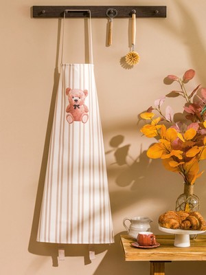 Lc Waikiki Yeni Sezon Ayı Teddy Baskılı Mutfak Önlüğü