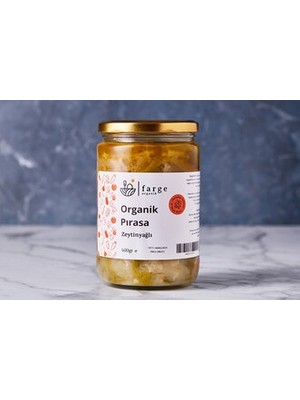 Montreal Organik Zeytinyağlı Pırasa Yemeği 600 G ( 1 Adet )