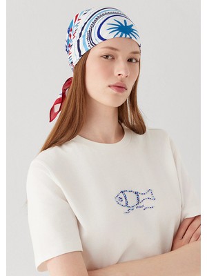 Mavi Nazar Boncuğu Detaylı Bandana 1914040-70053