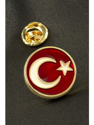 Hsc Bilişim Ay Yıldız Yaka Rozet