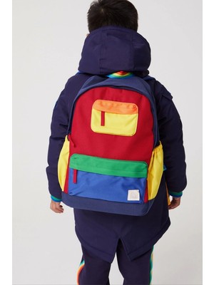 Smiggle Little Bird Oliver Rainbow Colorblock Sırt Çantası