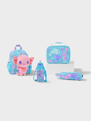 Smiggle Little Journeys 4'lü Peluş Oyuncaklı Çanta Set