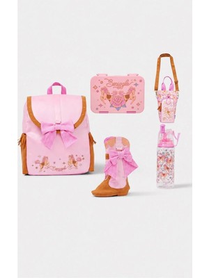 Smiggle Wildflower 5'li Okul Çanta Seti