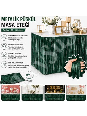 BeySüS Masa Püskülü Yeşil