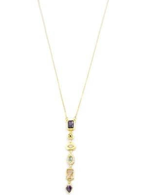 Mudanis Element Kolye - Altın