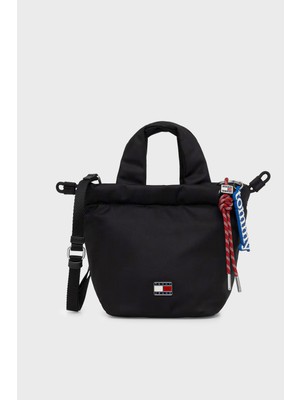 Tommy Jeans Charmlı Çıkarılabilir Askılı Çanta Kadın Çanta AW0AW18781 Bds