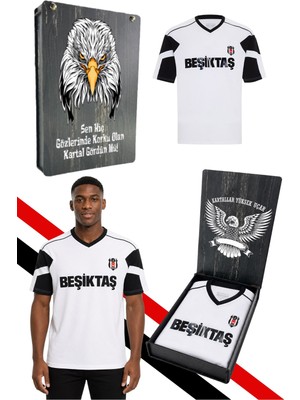 Beşiktaş Unısex T-Shırt Uv Kutu Hediyeli