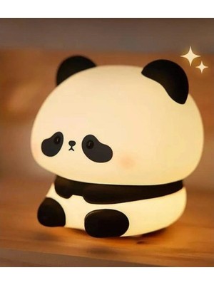 Aydogan's Panda Şekilli Renk Değiştirebilen Dokunmatik Gece Lambası