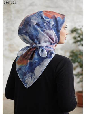 Sharell Desenli Soft Pamuk Eşarp 306-121