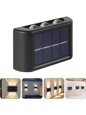 Belirtilmemiş Solar Aplik Duvar Lambası 4'lü Set