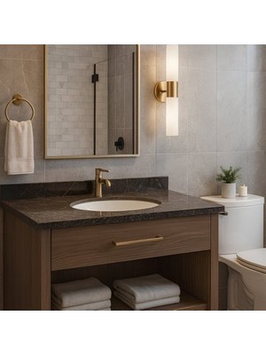 MarkEntegra Oval Tezgah Altı Lavabo 37X47 cm ile Şıklık