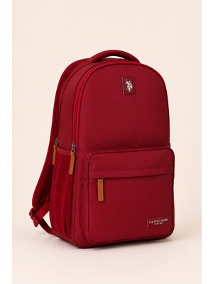 U.s. Polo Assn. Bordo Unisex Okul Sırt Çantası Günlük Seyahat Laptop Bölmeli Su Geçirmez PLCAN26045
