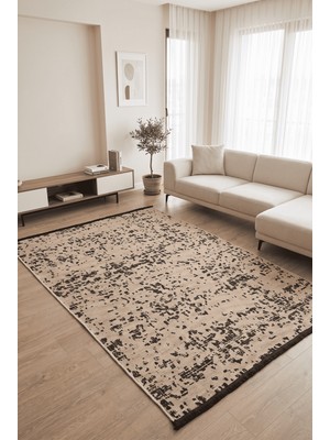 Anaska Home Şönil Halı Salon Halısı Mutfak Halısı Şönil Kilim Leke Tutmaz Halı Makinede Yıkanabilir Kaymaz Taban