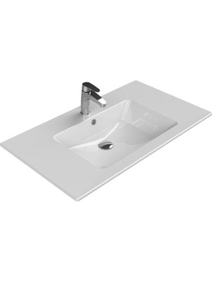 MarkEntegra Etajerli 81 cm Lavabo, Şık Tasarım