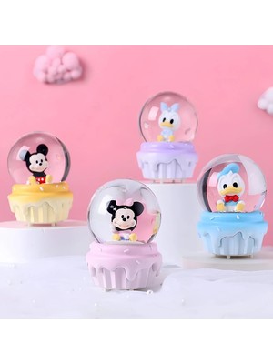 Renas Store Mickey Mouse Işıklı Kar Küresi 9 cm ALK3112