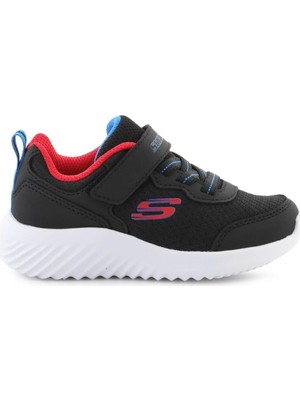 Skechers Bounder Techrox 403906N Ortopedik Çocuk Spor Ayakkabı Siyah