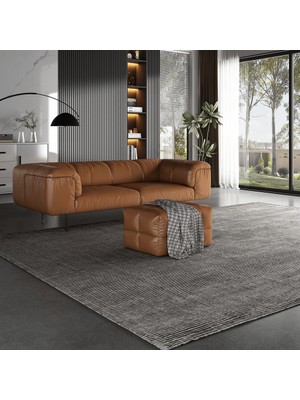 Veluxe Home & Living'den Stilo Italyan Deri Modern Koltuk Hakiki Deri Modern Koltuk