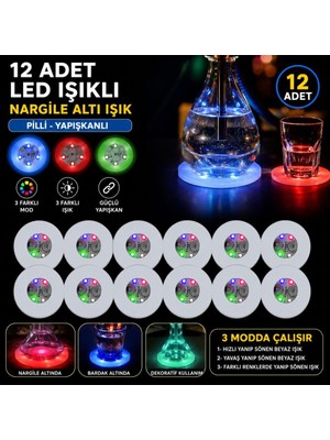 Renas Store Nargile Altı Işık 12’li Set