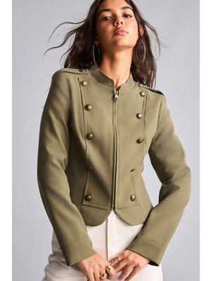 DeFacto Fitted Dik Yaka Napolyon Ceket I3349AX26AU