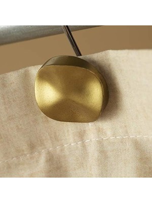 Bg Store Sparkle Duş Perdesi Kancaları, Altın
