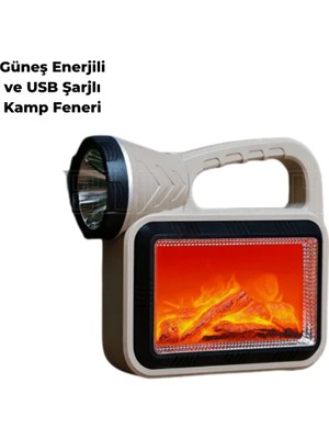 Renas Store LED Solar Alev Işığı