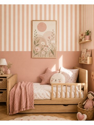 Zera Wall Mdf Tablo 6’lı Renkli Pop Art Kadın, Tropikal Yaprak ve Soyut Geometrik Desen Seti – Güzellik Salonu, Ofis ve Duvar Dekorasyonu