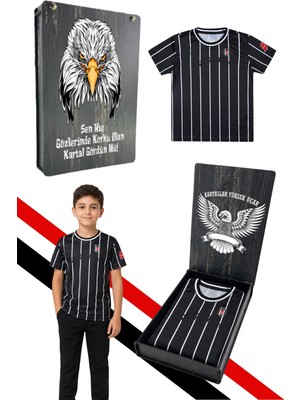 Beşiktaş Çocuk T-Shırt Uv Kutu Hediyeli