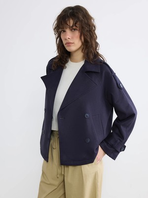 Lc Waikiki Yeni Sezon Oversize Kadın Süet Görünümlü Trençkot