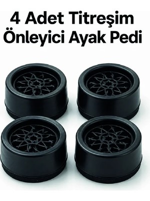 Valor 4'lü Set Çamaşır Makinesi Titreşim Önleyici Ped