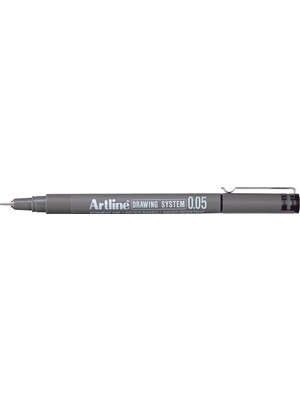 Hepta Collection Artline Drawing System 0.05 Çizim Kalemi, 0.05 Mm, Siyah