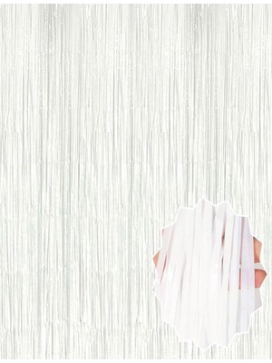 Renas Store Soft Beyaz Renk Duvar ve Kapı Perdesi Ithal 100X200 cm