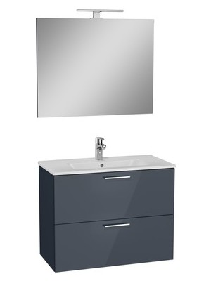 MarkEntegra Çekmeceli Banyo Dolabı Seti 80 cm Modern Tasarım ve Fonksiyonel