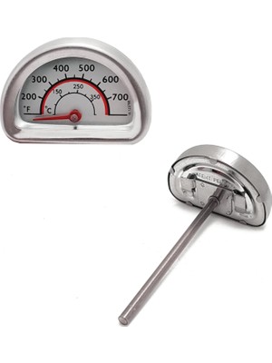 Bg Store Barbekü Mangal Fırın Termometresi Mekanik 430 Derece THR322