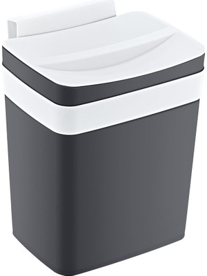 Hepta Collection Smartware Soft Askılı Çöp Kutusu 8,5 Lt Beyaz