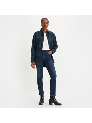 Levi's 724 High Rise Straight Kadın Lacivert Jean 18883-0208