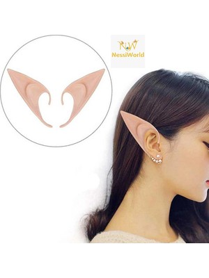 Renas Store Mey Ithalat® Yumuşak Malzemeden Imal Lateks Elf Kulağı 1 Çift 10X5 cm