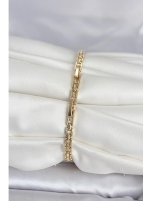 Kap Kaç Xuping Model Zirkon Taşlı Gold Renk Kadın Bileklik