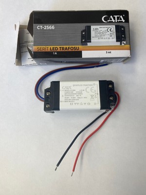 Cata CT-2566 1 Amper 12 Volt Şerit LED Trafosu
