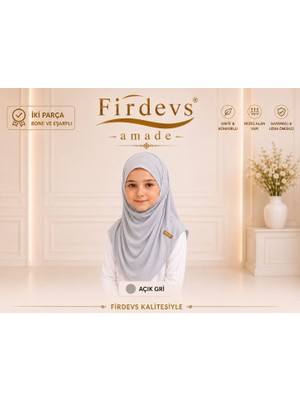 Firdevs Çocuk Eşarp & Boru Boneli