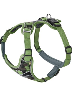 Hepta Collection Divo Harness Kamuflaj Yeşil Beden S-M